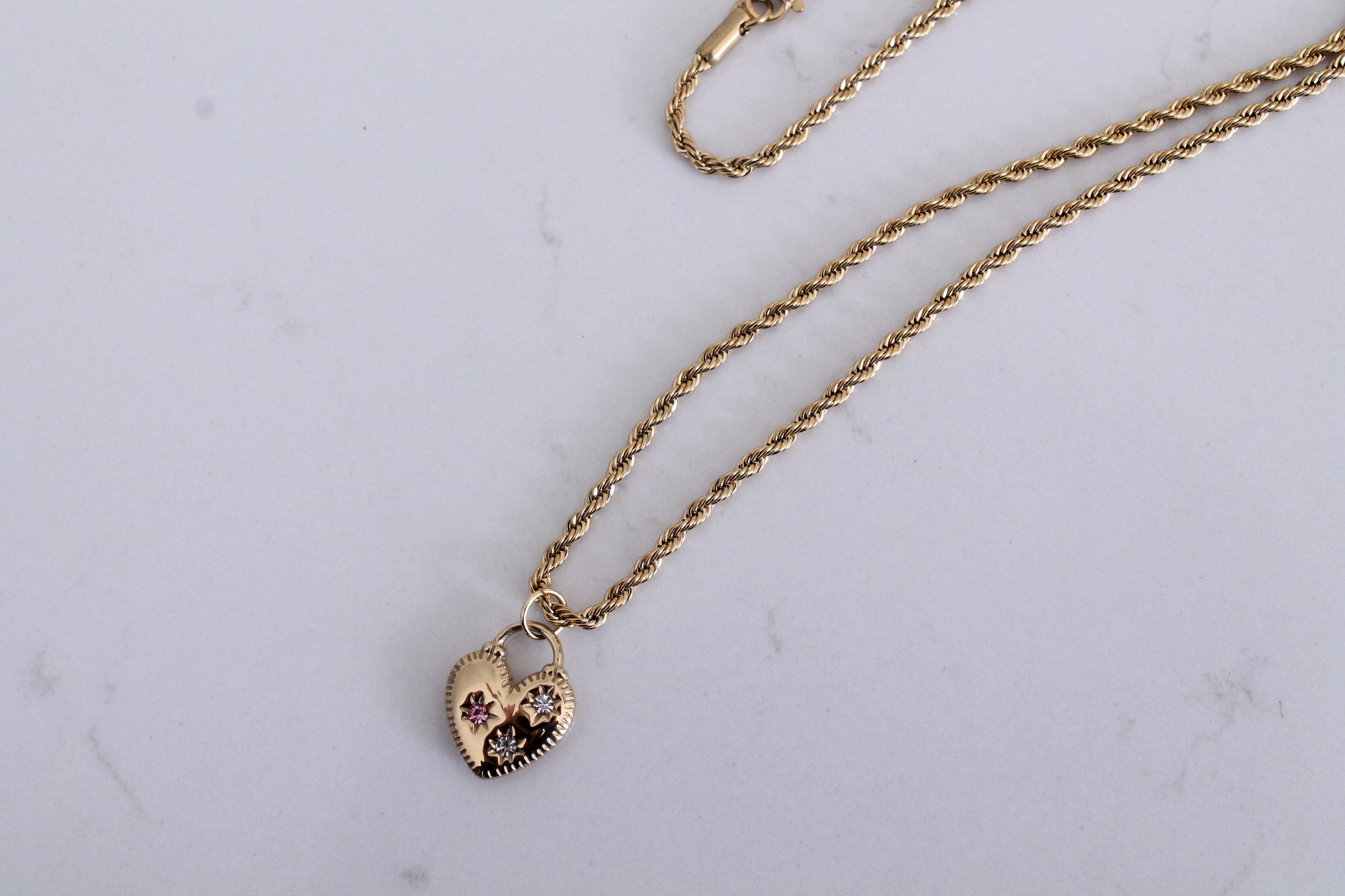 Heirloom Heart Neckalce