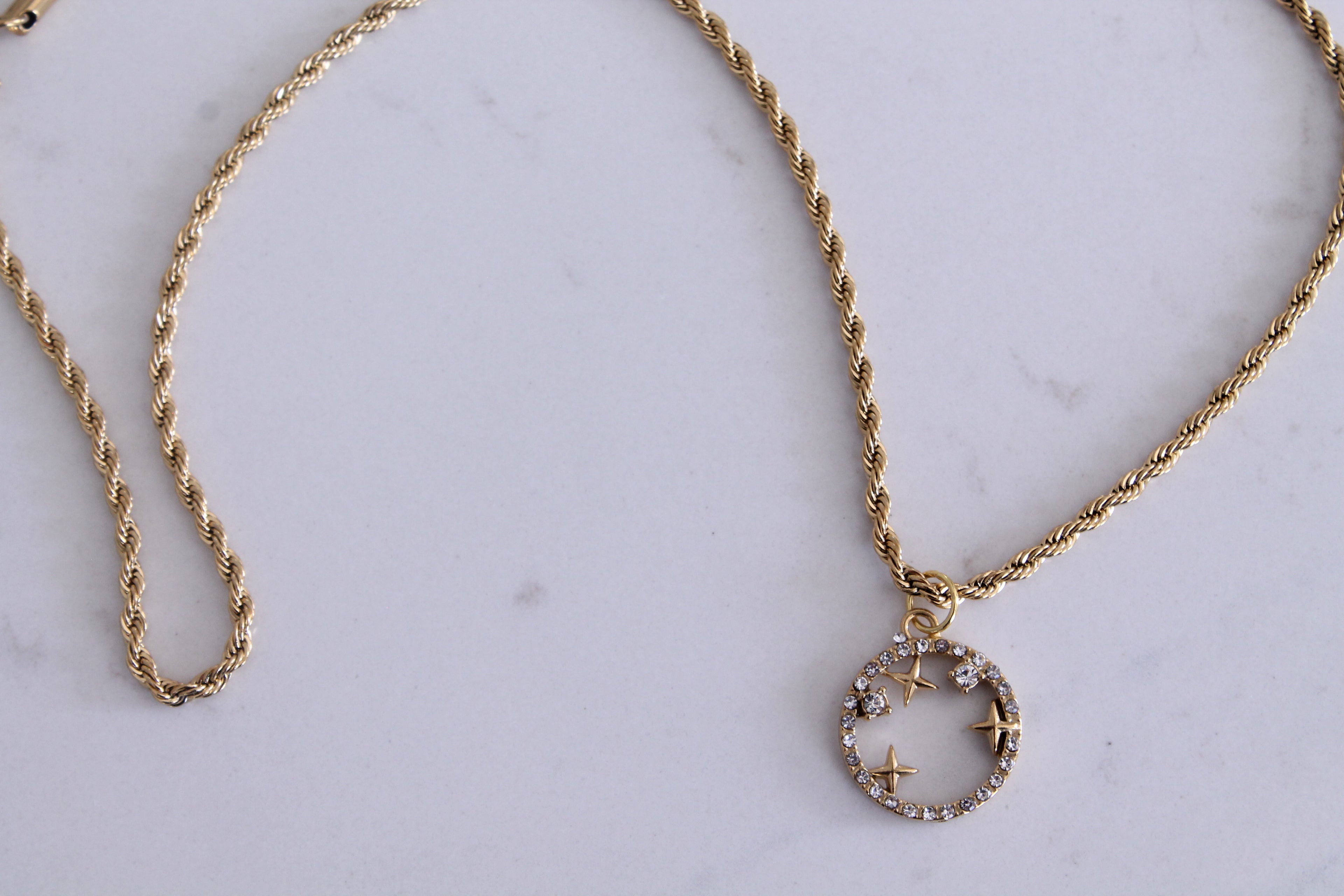 Starfall Pendant Necklace