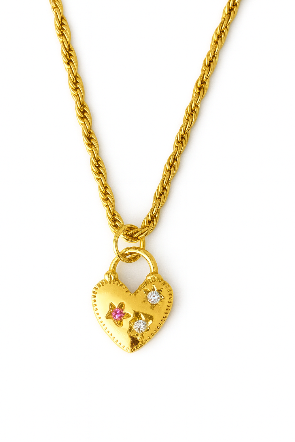 Heirloom Heart Neckalce