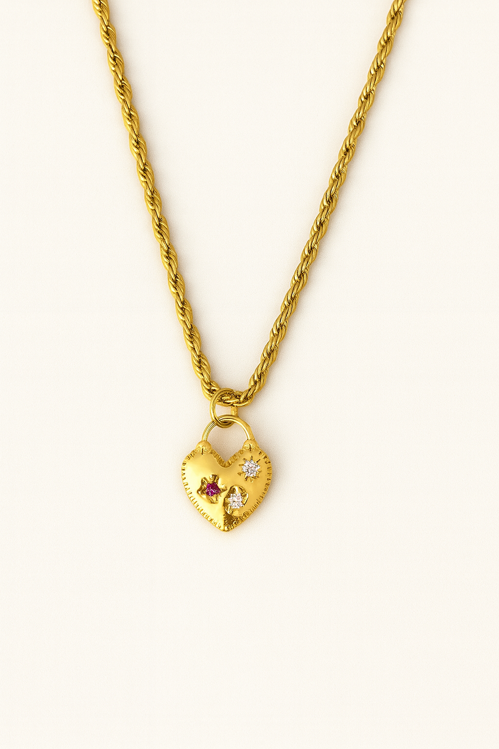 Heirloom Heart Neckalce